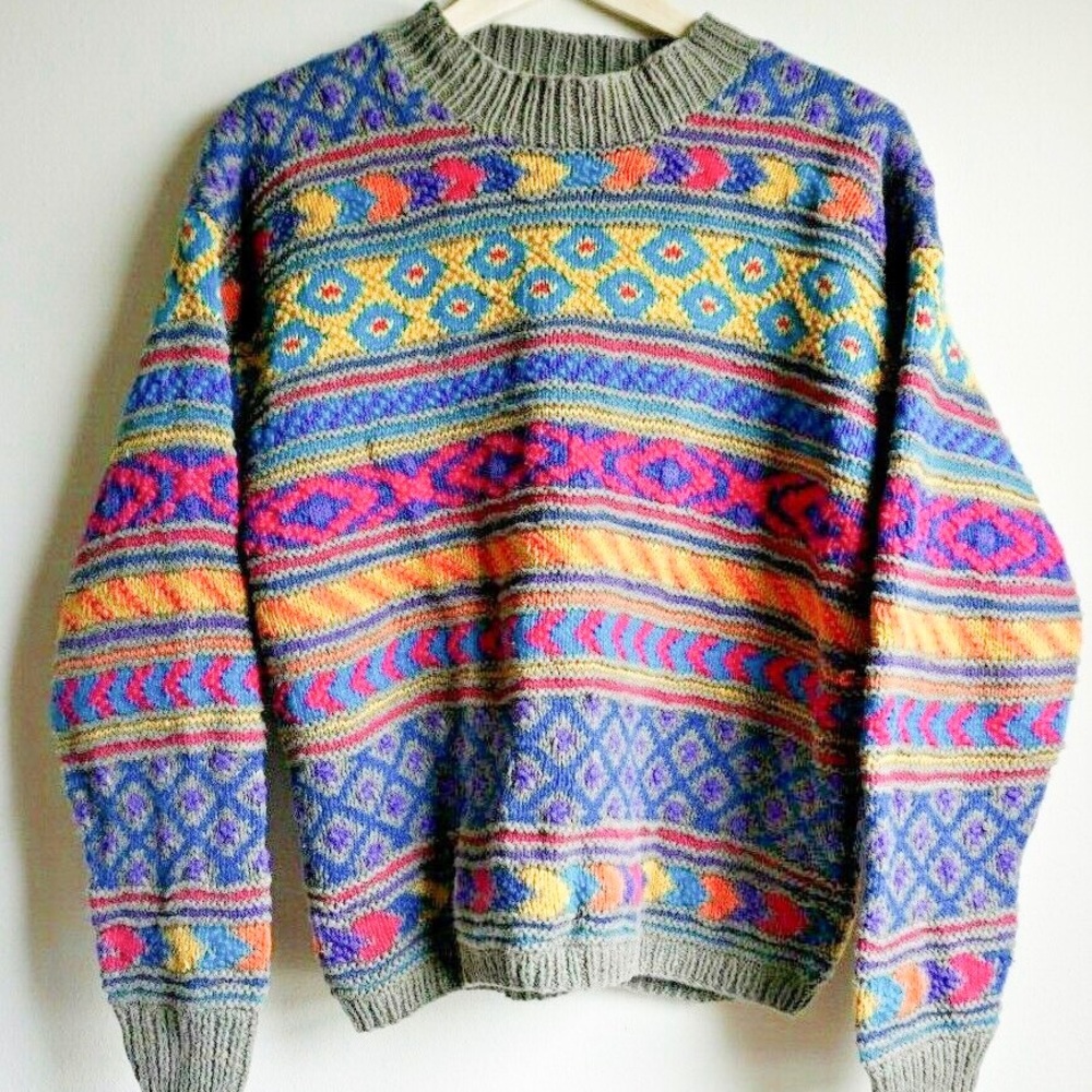 Northern Isles Cable Sweater Women's Size Medium